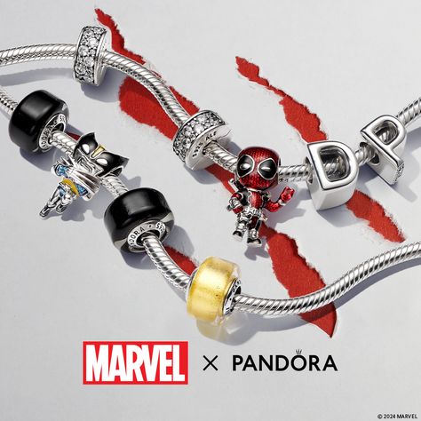 It’s encore time! Best frienemies Deadpool and Wolverine come together in our latest Marvel x Pandora drop. 👬​​​​​​​​​#MarvelxPandora Deadpool And Wolverine, Marvel X, Pandora Bracelets, Pandora Bracelet, Come Together, Pansies, Deadpool, Marvel, I Love