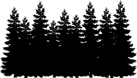 forest pines trees evergreen - Free SVG Image & Icon. Tree Line Silhouette Forests, Forest Svg Free, Pine Tree Svg Free, Free Tree Svg, Trees Svg Free, Tree Line Svg, Tree Svg Free, Svg Trees, Basic Handwriting