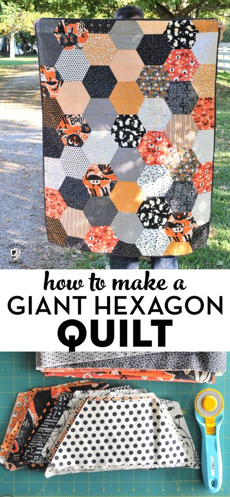 Quilt Pattern Hexagon, Teardrop Quilt Pattern, First Quilt Project Free Pattern, Modern Quilt Patterns For Beginners, Quilt With Patterned Fabric, Quilts With Patterned Fabric, New Quilts 2022, Quilt Patterns Blocks, Hex Quilt Pattern