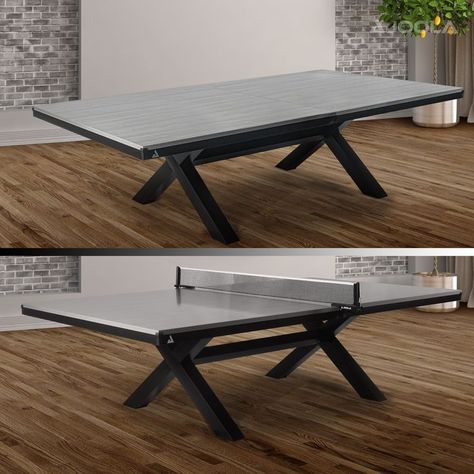 2 in 1 ping pong table and conference room table Table Tennis Table, Ping Pong Tables, Tennis Table, Pong Table, Game Table, Indoor Games, Table Dining, Conference Table, Ping Pong Table