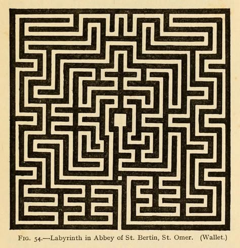 Mazes and Labyrinths (1922) – The Public Domain Review Medieval France, Ceramic Pottery Ideas, Maze Labyrinth, Labyrinth Maze, Labyrinth Design, Maze Design, The Minotaur, Book Genre, Celtic Knotwork