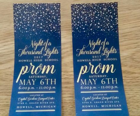 Homecoming Ticket Ideas, Prom Tickets Design Ideas, Prom Tickets Design, Winter Dance Themes High School, Prom Ticket Design, Prom Theme Ideas High School, Homecoming Dance Themes, Prom Tickets, Prom Planning