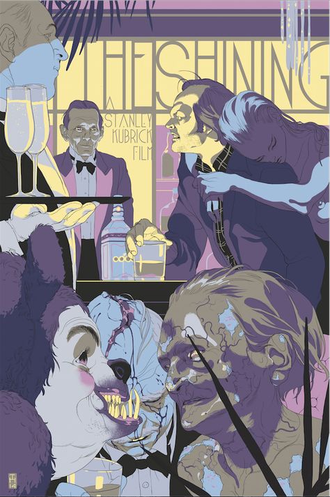 Amazing Posters Give Classic Movies a New Face | WIRED Tomer Hanuka, Poster Series, Geek Art, Alternative Movie Posters, Movie Poster Art, Stanley Kubrick, Illustrator Tutorials, Art And Illustration, The Shining