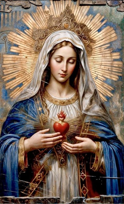 Mother Mary Art, Mexican Catholic Art, Mother Mary Wallpaper, Lode A Dio, Mother Mary Pictures, Mary Tattoo, Virgin Mary Art, Mother Mary Images, Blessed Mary