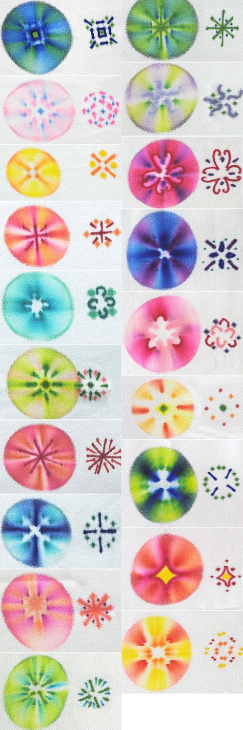 fabric designed using sharpies and rubbing alcohol Sharpie Projects, Sharpie Tie Dye, Tie Dye Tutorial, Dyeing Tutorials, Sharpie Crafts, Sharpie Markers, How To Tie Dye, Dye Fabric, Sharpie Art