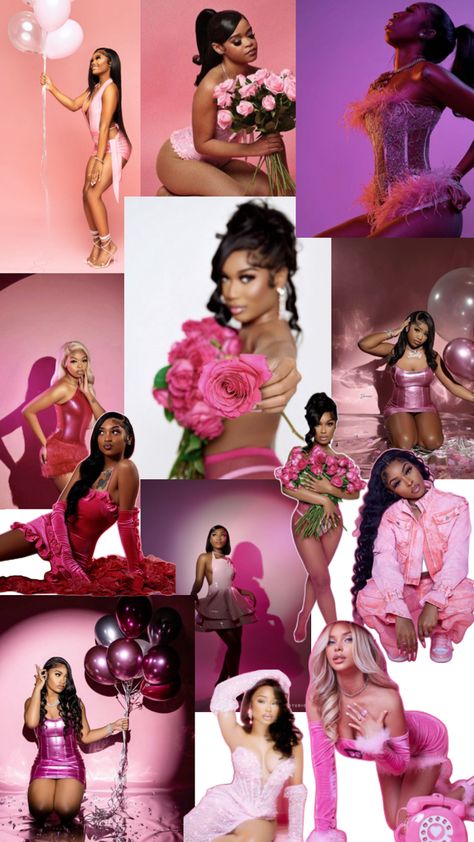 Photoshoot Ideas Pink, Pink Photoshoot Black Women, Pink Photoshoot Ideas Black Women, Pink Birthday Photoshoot Black Women, Pink Birthday Photoshoot Ideas, Pink Photoshoot Ideas Birthday, All Pink Photoshoot Birthday, Pink Photoshoot Ideas, Pink Photoshoot