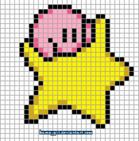 Minecraft art Mario Grid Pattern, Perler Beads Fnaf Mangle, Mario Pixel Art Grid, Kirby Grid Pattern, Pokemon Grid Art, 30x30 Pixel Art Grid, Kirby Pixel Art Grid, Cartoon Pixel Art Grid, Minecraft Grid Art