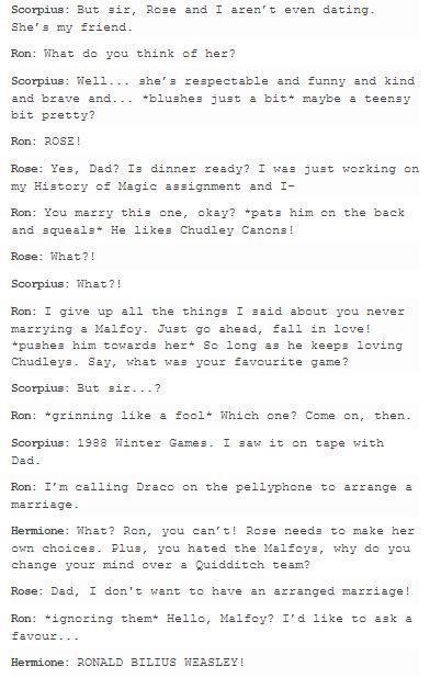 #wattpad #fanfiction Rose was always told to stray away from the Malfoys, but when her first year rolls around and he sits alongside her in the train, everything is not how she imagined and soon she finds herself falling for a very unlikely romance, but with darkness unveiling itself from the past, it's possible that t... Scorpius And Rose Headcanons, Rose And Scorpius Headcanon, Rose X Scorpius, Scorose Headcanons, Rose Scorpius, Chudley Cannons, Rose And Scorpius, Rose Weasley, Scorpius And Rose