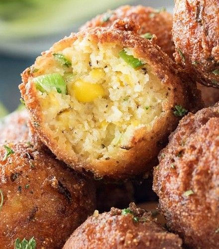 Appetizers Archives - Page 4 of 6 - The Chunky Chef Sweet Corn Fritters, Hush Puppies Recipe, The Chunky Chef, Corn Fritter Recipes, Chunky Chef, Spicy Aioli, Corn Fritters, Jalapeno Popper, Spicy Honey