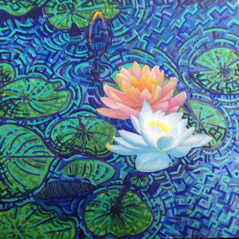 Artist Monet, Water Lilies Art, Water Lilies Painting, Vincent Van Gogh Art, Vincent Van Gogh Paintings, Lily Painting, Monet Paintings, Van Gogh Paintings, Van Gogh Art