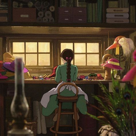 Howl's Moving Castle Aesthetic, Sophie Howl's Moving Castle, قلعة هاول المتحركة, Howls Moving Castle Art, 하울의 움직이는 성, Personajes Studio Ghibli, Studio Ghibli Background, Studio Ghibli Characters, Castle Aesthetic