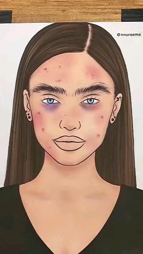 Face Makeover, Doll Face Makeup, Paper Makeup, Fake Makeup, Diy Makeup Remover, Diy Beauty Treatments, Makeup Drawing, Face Template, Paper Dolls Diy