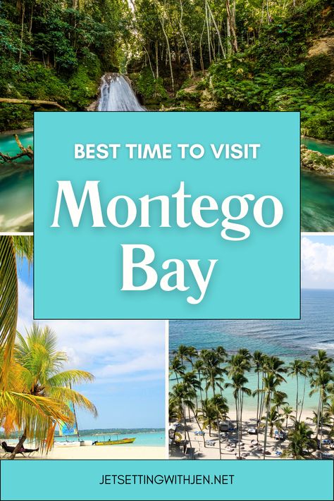 Planning a trip to Montego Bay? Find out the best time to visit Jamaica for amazing beaches, lively festivals, and perfect weather! ☀️ Avoid hurricane season and discover the top months for budget-friendly travel, luxury resort stays, and outdoor adventures. Don’t miss this must-read guide before booking your Jamaican vacation! 🇯🇲💙 #MontegoBayJamaica #BestTimeToTravel #JamaicaVacation #CaribbeanDreaming #TravelTips The Caribbean Islands, Caribbean Vacation, Jamaica Travel, Caribbean Vacations, All Inclusive Resort, Caribbean Travel, Tropical Getaways, Perfect Weather, Montego Bay