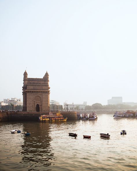 Mumbai Landscape, Mumbai Gateway Of India, Mumbai Gateway, Skyscape Art, Enchanted Places, Indian English, Gateway Of India, India Live, Village Photos