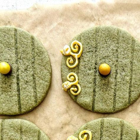 Hobbit Door Cookies, Hobbit Cookies, Door Cookies, Lotr Room, Flavored Sugar Cookies, Hobbit Day, Hobbit Door, October Baby, Flavored Sugar