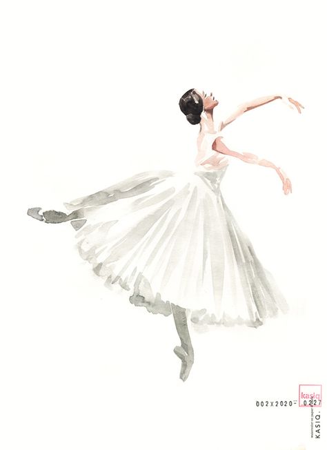 Ballet Iphone Wallpaper, Ballet Art Painting, Ballet Artwork, Ballet Prints, Ballet Wall Art, Ballet Aesthetic Drawing, Ballet Illustration Art, Ballet Watercolor Painting, White Illustration