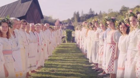 White Dresses, A Group, Building, Flowers, Dresses, White