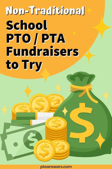 Looking for PTO PTA School Fundraiser Ideas? Check out this round up of non-traditional, aka out of the box money generators that will help you raise the money you need to fully fund your school parent group's budget for the year. School Council Ideas, Student Council Fundraising Ideas, School Fundraiser Ideas, Group Fundraising Ideas, Fundraiser Ideas School, Pta Events, Community Fundraiser, Pta Fundraising, School Pto