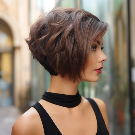 Quiff Hairstyles, Stylish Short Hair, Messy Short Hair, Edgy Short Hair, Greasy Hair Hairstyles, Short Bob Haircuts, Short Hair Color, Haircut For Thick Hair, Hair Collection