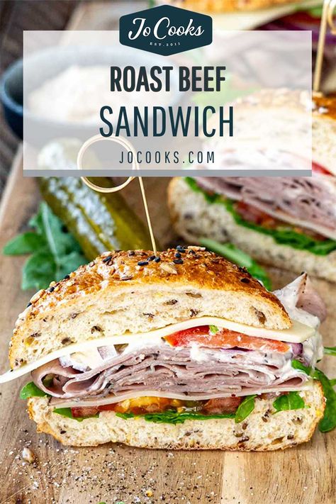 Party Subs, Breakfast Menu Ideas, Sandwich Sauce, Sandwich Platters, Roast Beef Sandwich Recipes, Perfect Roast Beef, Cold Sandwich Recipes, Best Roast Beef, Beef Sandwich Recipes