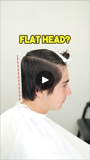 Haircut For Flat Back Head Men, Flat Back Head Hairstyles Men, Textured Fringe Blowout Taper, Hairstyle For Flat Head, Haircut For Flat Head, Hairstyles For Flat Heads, Flat Hair Men, Low Taper Textured Fringe, Flat Head Hairstyle