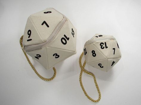 Dice Accessories, Evil Mad Scientist, Dice Holder, Bag Of Holding, Dice Bags, Nerd Crafts, D20 Dice, Purse Tutorial, Geek Crafts