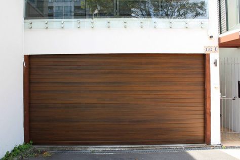 Wood Garage Door Panels, Wood Panels For Garage Doors, Cedar Plank Garage Door, Diy Modern Garage Door, Wooden Garage Door Makeover, Diy Wooden Garage Door, Wood Garage Doors Diy, Wood Panel Garage Doors, Wood Garage Door Makeover