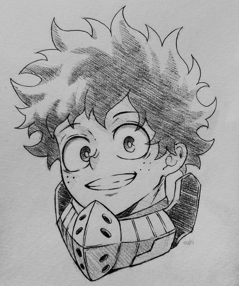 Izuku Midoriya Sketch, Midoriya Sketch, Creepy Drawings, Pretty Wallpapers Tumblr, Anime Lover, Anime Tattoos, Izuku Midoriya, Pencil Sketch, My Hero