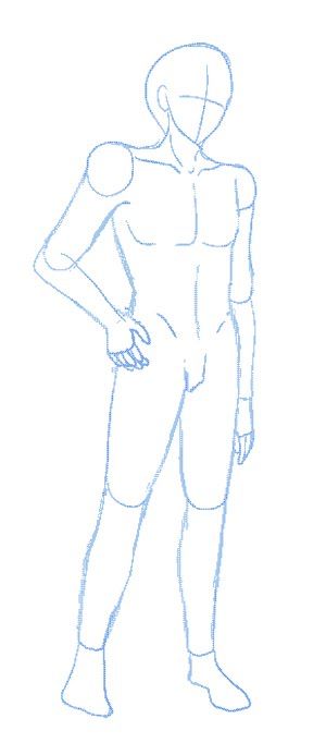 Anime Pose Reference Blog: Poses - Male - Standing Relaxed Anime Pose Reference, Drawing Poses Male, Guy Poses, Male Art Reference, Action Anime, Drawing Face, Human Figure Drawing, Anime Guy, Body Pose Drawing