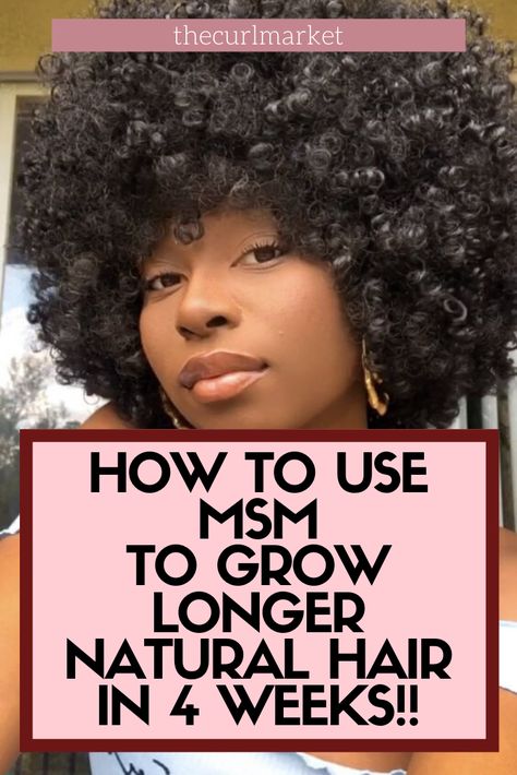 Msm Hair Growth Before And After, Msm Powder For Hair Growth, Msm For Hair Growth, Msm For Hair, Monistat Hair Growth, Hair Growth Tips For Black Women, Msm Hair Growth, Afro Hair Growth, 9 Ether