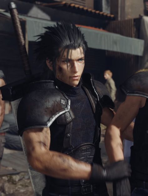 Zack Fair Fanart, Final Fantasy Xvii, Bi Culture, Fantasy Core, Fair Aesthetic, Zack Fair, Vincent Valentine, Final Fantasy Collection, Fictional Crushes