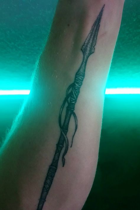 Tip Of The Spear Tattoo, Leonidas Spear Tattoo, Athena Spear Tattoo, Spear Of Destiny Tattoo, Native American Spear Tattoo, Draupnir Spear Tattoo, Roman Spear Tattoo, African Spear Tattoo, Viking Spear Tattoo