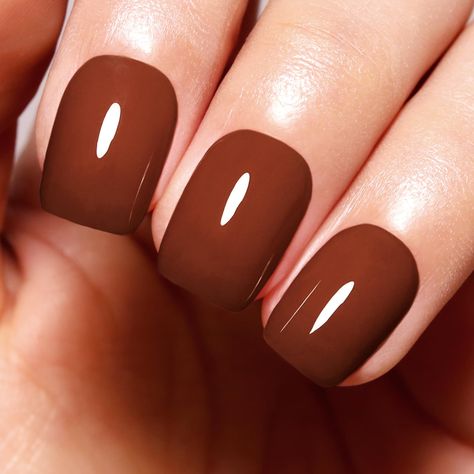 Amber Brown Gel Nail Polish 15ML Jelly Deep Brown Translucent Color UV/LED Soak Off Gel Polish Nail Art Starter Manicure Salon DIY at Home 1Pcs Gel Polish Nail Art, Amber Brown, Led Nail Lamp, Nail Art Kit, Clear Nails, Soak Off Gel, Deep Brown, Nail Gel, Amber Color