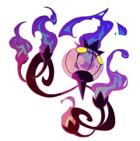 Ghost Type Pokemon Tattoo, Lampent Pokemon Art, Pokemon Ghost Trainer, Ghost Pokemon Art, Ghost Pokemon Tattoo, Ghost Gym Leader, Chandelure Art, Pokemon Chandelure, Kartu Pokemon