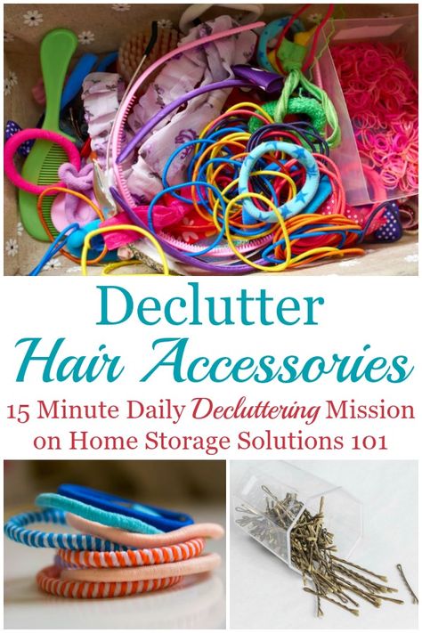 Hair Tie Storage, Hair Tie Organizer, Hair Clip Storage, Hair Clip Organizer, Hair Product Organization, Decluttering Inspiration, Hair Accessories Storage, Organizing Hair Accessories, Bathroom Storage Solutions