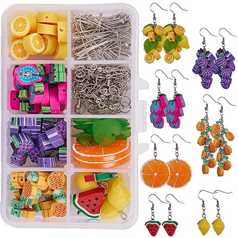 SUNNYCLUE 1 Box DIY 10 Pairs Enamel Charm Jewellry Making Kit - Gold Plated Enamel Cat Moon Star Earth Planet Long Drop Dangle Hook Earring Making Starter Kit Arts Craft Supplies for Beginners: Amazon.co.uk: Kitchen & Home Idea Craft, Clay Orange, Diy Hooks, Celtic Knot Earrings, Resin Pendants, Skull Pumpkin, Earring Kit, Diy Earring, Jewelry Making Kit