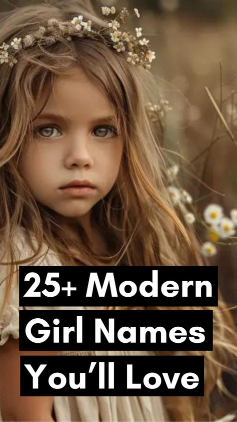 baby girl names Modern Girl Names, Modern Baby Girl Names, Baby Name Ideas, List Of Girls Names, Modern Baby Names, Modern Baby Girl, Irish Names, Unisex Name