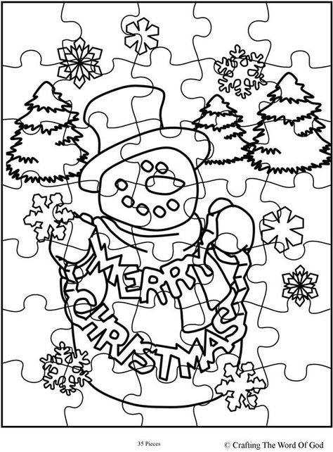 Christmas Puzzle 2 (Activity Sheet) Activity sheets are a great way to end a Sunday School lesson. They can serve as a great take home activity. Or sometimes you just need to fill in those last fiv… Christmas Jigsaw Puzzles, Color Puzzle, Christmas Puzzle, Free Printable Activities, Free Christmas Printables, Cool Coloring Pages, Christmas Coloring Pages, Activity Sheets, Printable Activities