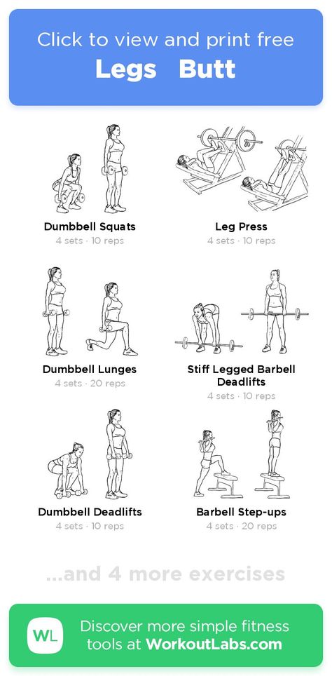 Isolation Workouts, Leg Exercises With Weights, Workoutlabs Fit, Barbell Exercises, Glute Isolation, Free Weight Workout, Weights Workout For Women, Leg Workout Women, Leg Workouts Gym