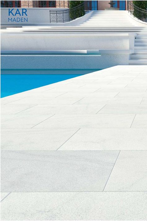 Increase the value of your property by using Kar Maden's quality marble. With its elegance and luxury appearance, one of the best options for this is Snow White marble.

For detailed information:

➡️Contact us (+90) 252 400 00 45

➡️Instagram: @kar_maden

#marble #marblepavers #pool #poolpavers #marbledesign #luxury #naturalstone Modern Pavers, Pool Coping Ideas, Marble Pool, Pool Pavers, Marble Products, Marble Block, Tiles Marble, Marble Slabs, Pool Coping