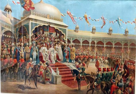 Delhi Durbar, British House, Mother India, Uk History, East India Company, Indian History, Queen Mary, King George, My Heritage