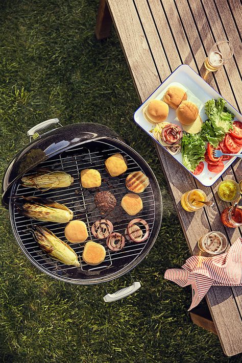 Summer Dinner Party Menu, Small Grill, Summer Barbeque, Bbq Recipe, Offset Smoker, Dinner Party Menu, Summer Grilling, Grilling Season, Bbq Party