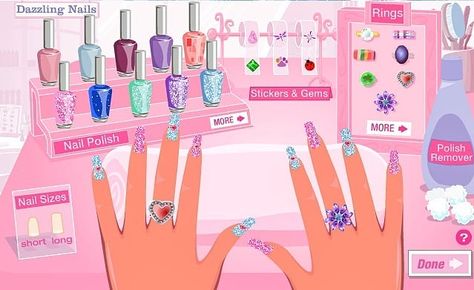 Bring Back 2000s on Instagram: “Only bad biches remember this Myscene dazzling nails online game 💅✨” Nostalgic Games, Girly Games, Girly Graphics, Core Memory, Childhood Memories 2000, Game Themes, Childrens Games, Pink Girly Things, Online Game