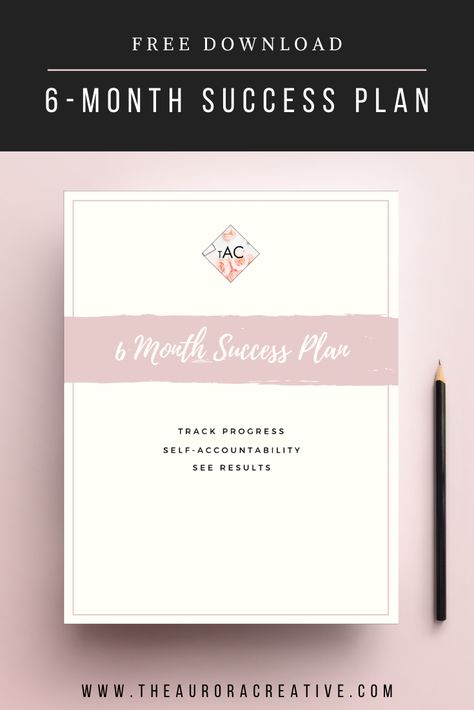 6 Month Goal Plan, Hold Yourself Accountable, Success Plan, Free Business Resources, Undated Calendar, Bible Journaling For Beginners, Life Vibes, Set Yourself Up For Success, Succession Planning