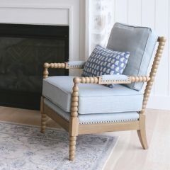 Search results for: 'blue and white' Antique Farmhouse Light Blue Chair, Farmhouse Accent Chair, Blue Accent Chairs, Farmhouse Chairs, House Vibes, Coastal Living Room, Sofa Colors, Blue Chair, Blue Living Room