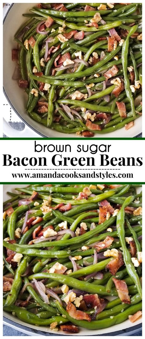 Brown Sugar Green Beans Bacon Crockpot, Green Beans With Brown Sugar And Bacon, Fresh Green Beans With Bacon And Onion, Green Beans With Bacon And Brown Sugar, Brown Sugar Bacon Green Beans, Crockpot Fresh Green Beans, Brown Sugar Green Beans Bacon, Maple Bacon Green Beans, Green Beans Bacon Onion