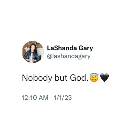 Nobody but God.😇🖤 #HappyNewYear #2023 Nobody But God, But God, Happy New Year, Meant To Be