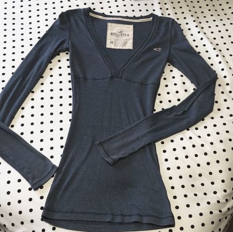 hollister navy long sleeved top | acs 2000s Clothes, Downtown Outfits, 2000s Outfits, Long Sleeved Top, Swaggy Outfits, 2000s Fashion, Dream Clothes, Fashion Killa, Everyday Outfits