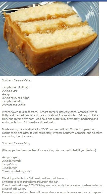 Southern Caramel Cake, Caramel Cake Recipe, Gateaux Cake, Caramel Cake, Monkey Bread, Pound Cake Recipes, Homemade Cakes, Yummy Cakes, Popsicles