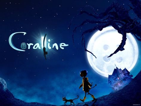 #movie #pinterest #coraline Coraline Landscape, Wybie Wallpaper, Aesthetic Coraline, Gboard Keyboard, Coraline Neil Gaiman, Coraline Book, Coraline Wallpaper, Creativity Wallpaper, Stop Motion Movies